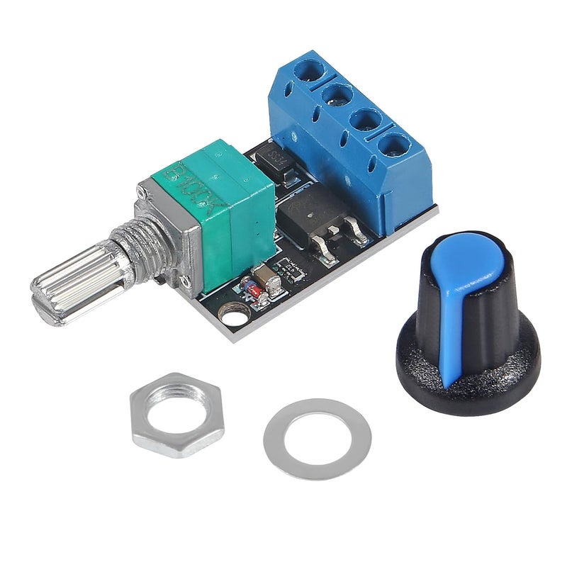 Coliao 4pcs DC Motor Speed Controller PWM 5V-16V 12V 10A Voltage Regulator DC Motor Governor Stepless Speed Regulator LED Dimmer Power Controller - Image 3